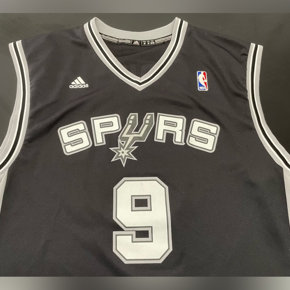 NBA San Antonio Spurs #9 Tony Parker printed jersey size M